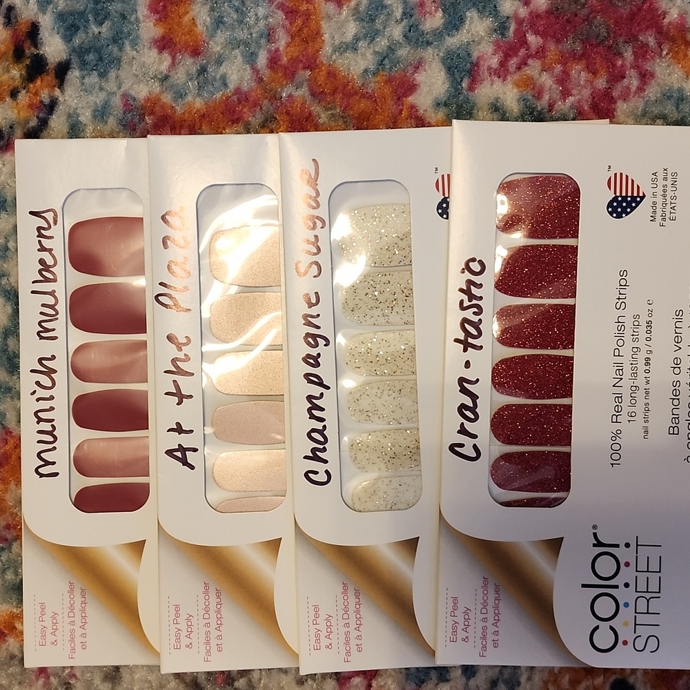 Color Street set of 4